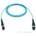 MPO Trunk cable 12F 24f OM4 AQUA